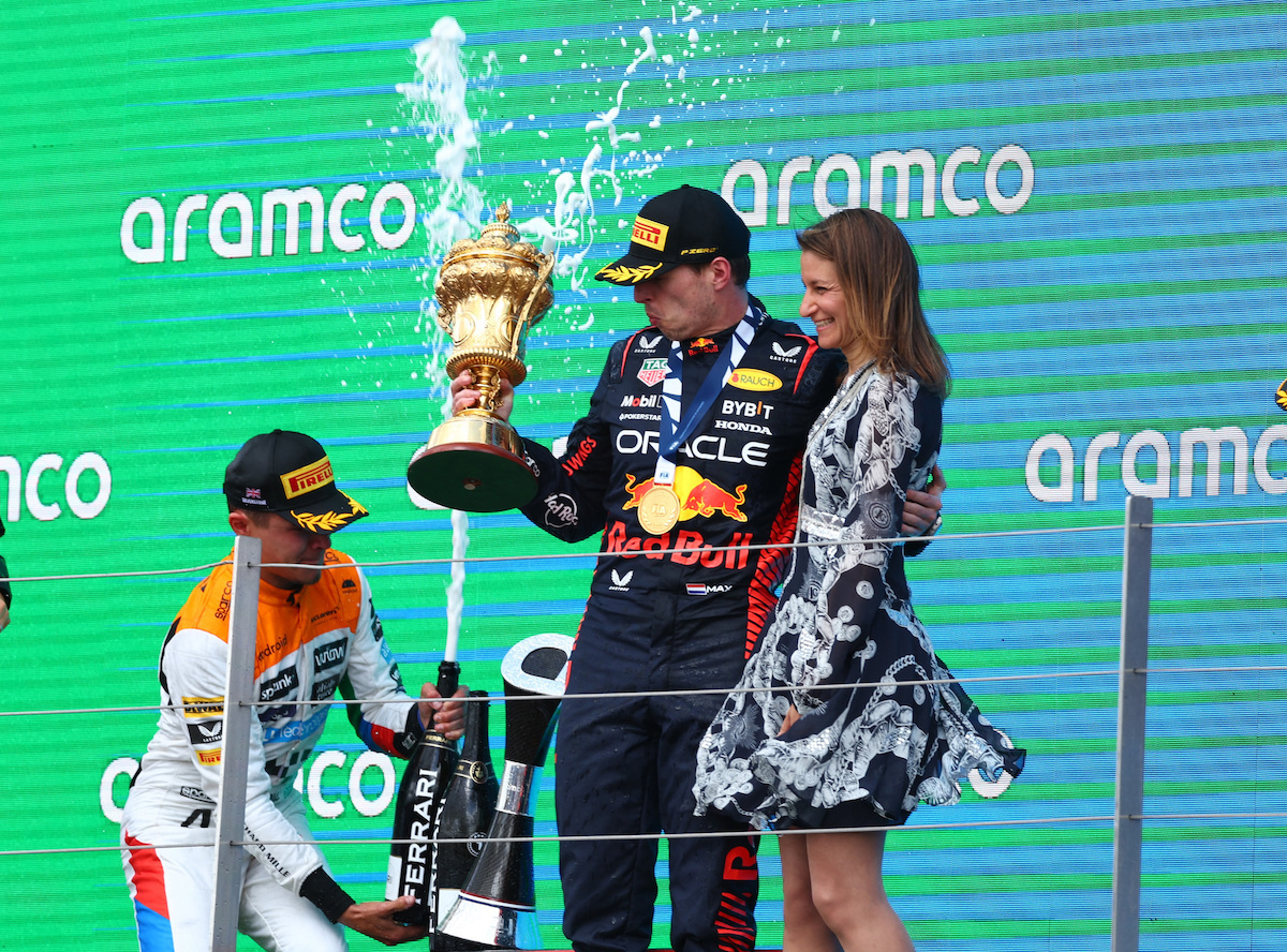 Max Verstappen continues winning streak at British Grand Prix