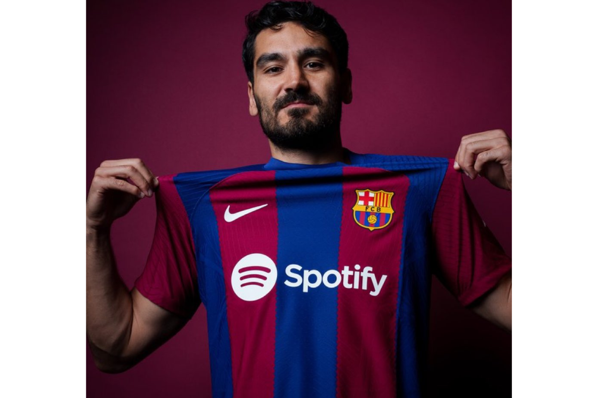 Ilkay Gundogan has joined FC Barcelona on a two-year deal
