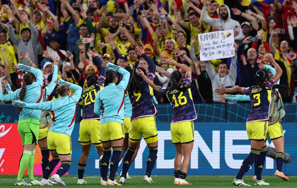 Colombia fans