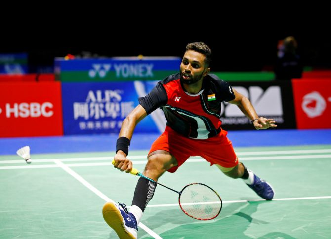 India's HS Prannoy was felled in the opening round