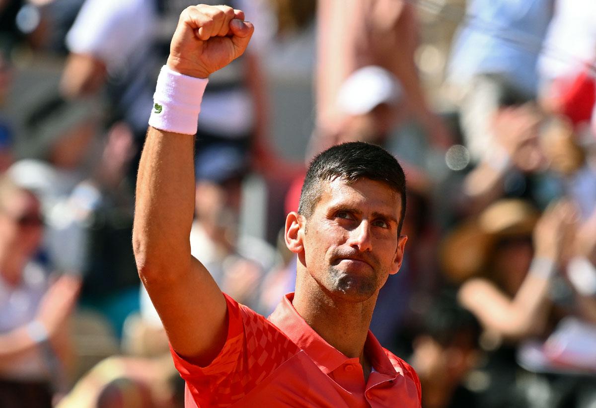 French Open PIX: Djokovic powers into quarters