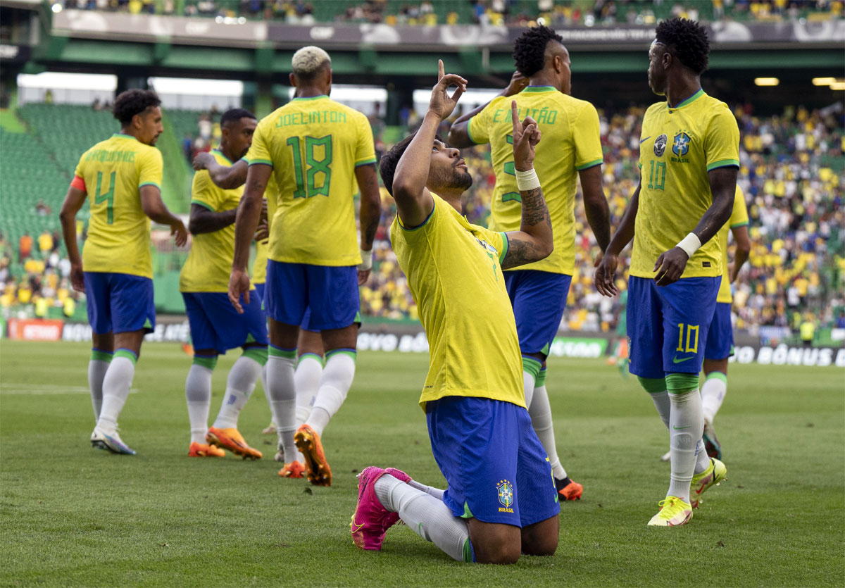 Sadio Mane scores a brace as Senegal shock Brazil 4-2 in friendly