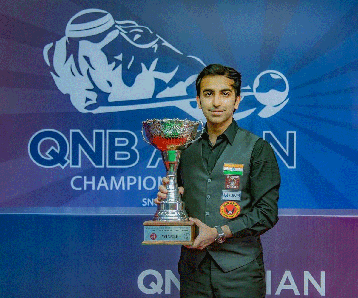 Pankaj Advani won the 2023 Asian Billiards Championship in Doha on Sunday