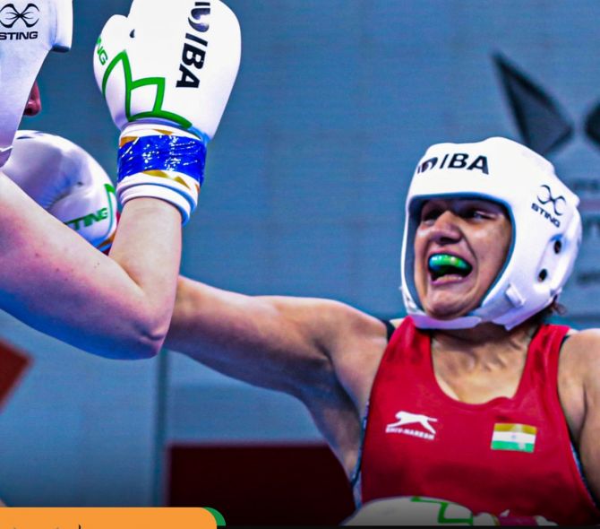 Gold medallist Saweety, who received a first-round bye, had to win only three bouts to be crowned champion and in the context of the Olympics, it doesn't mean much as 81kg is a non-Olympic category.