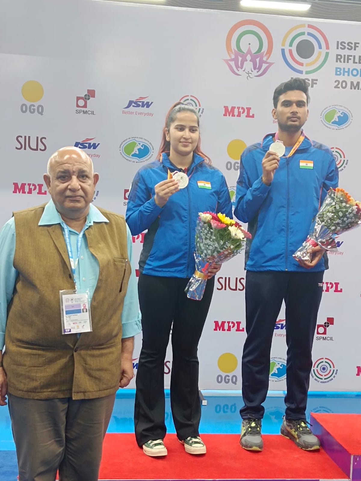 ISSF World Cup: India bag silver, bronze in mixed team events - Rediff ...