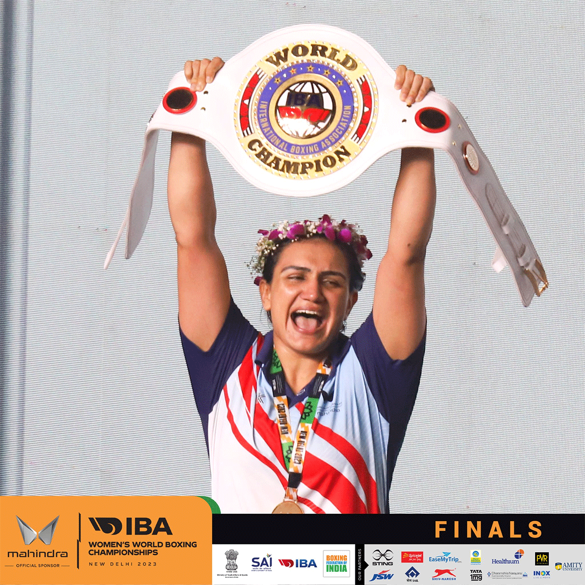 Light heavyweight (81kg) category winner, India's Saweety Boora is ecstatic on being crowned world champion