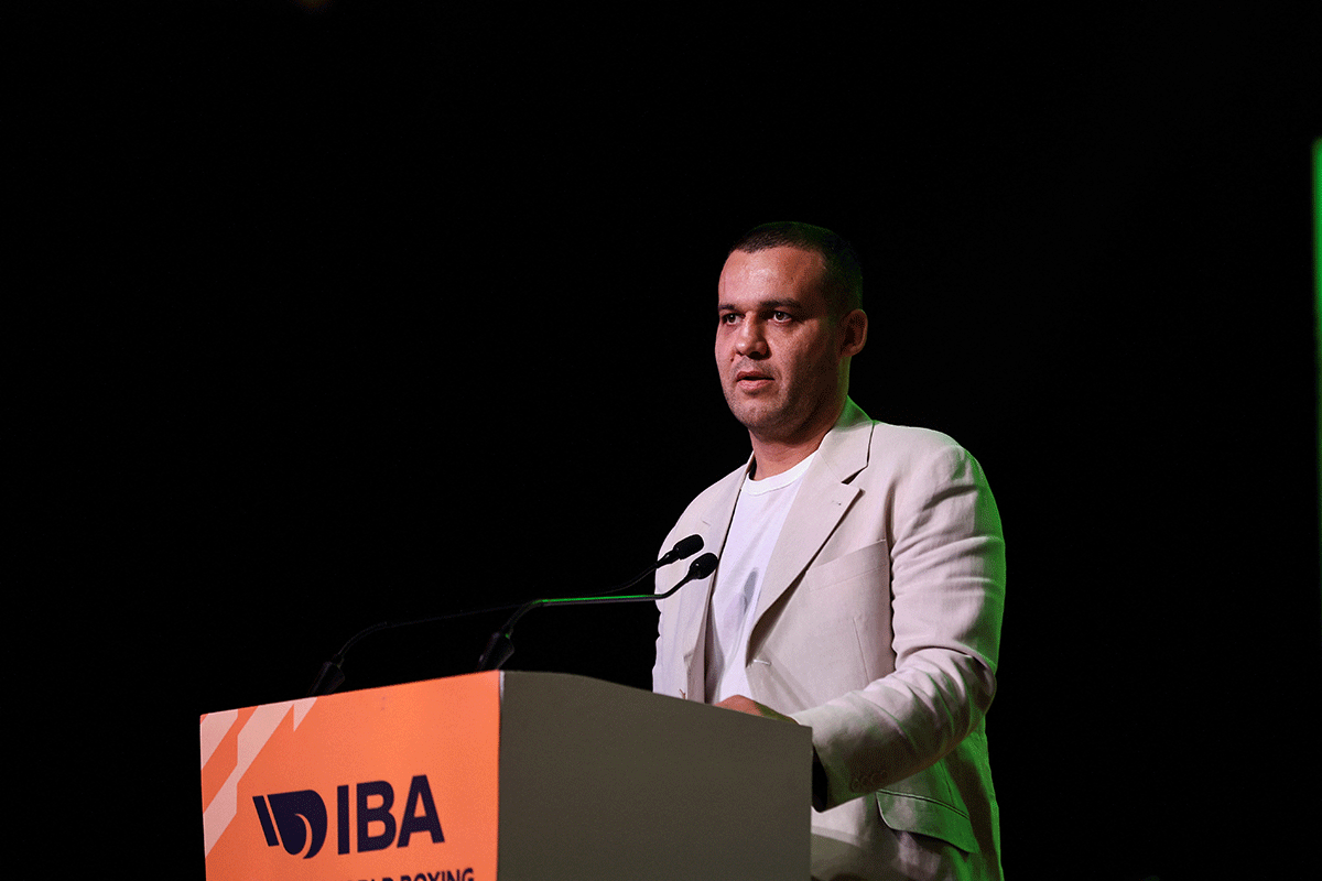 International Boxing Association(IBA) president Umar Kremlev. The IBA said it was concerned about confidential data relating to its competition officials, adding that the Paris 2024 Boxing Unit had contacted it about acting as volunteer officials at qualification competitions and the Games.