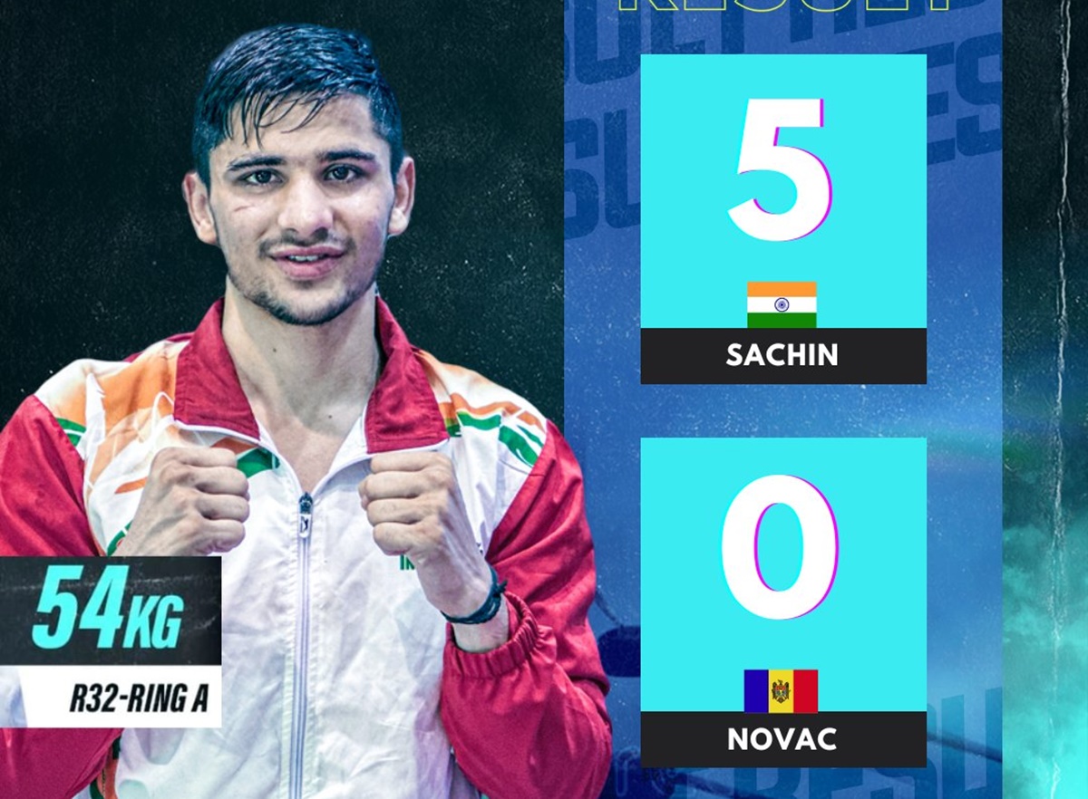 Boxing Worlds: Sachin makes winning start on debut