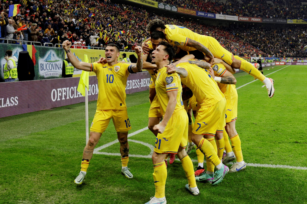 Euro 2024 Qualifiers Romania Clinch Top Spot France Held Rediff Sports   22romania 