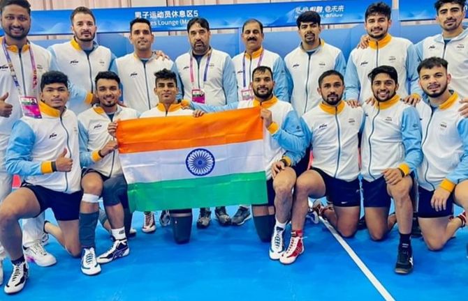 The Indian men's Kabaddi team reclaimed the gold medal