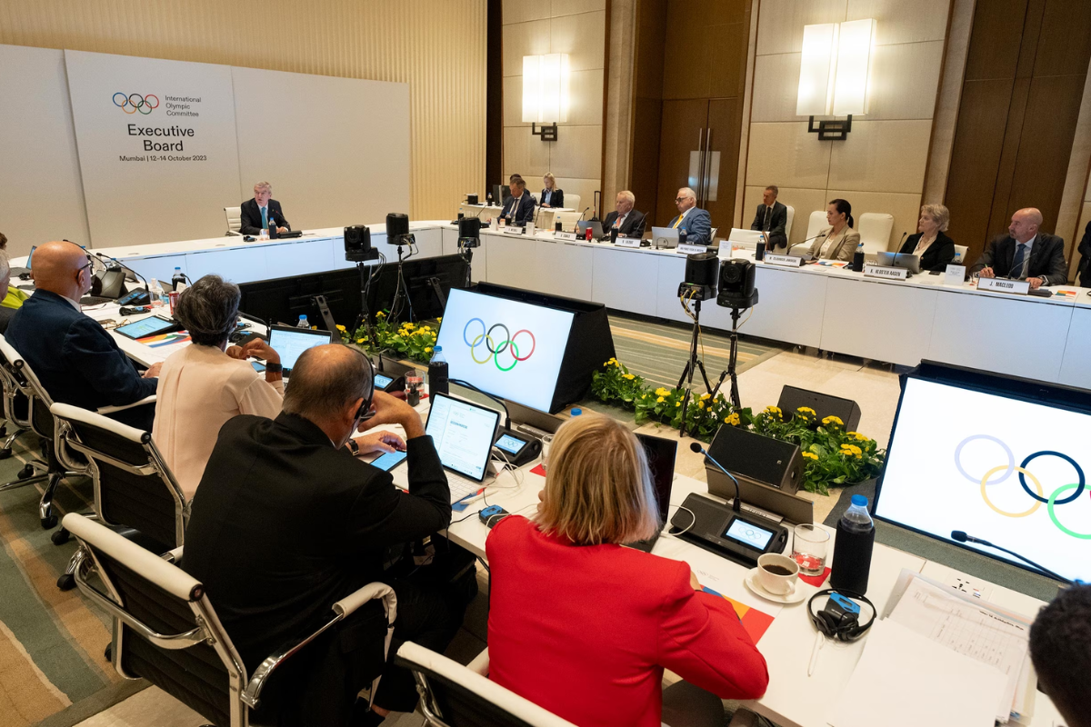 Thursday's ruling does not affect any decision on Russian and Belarusian athletes' participation at the Paris 2024 Olympics which the IOC will take at a later date.