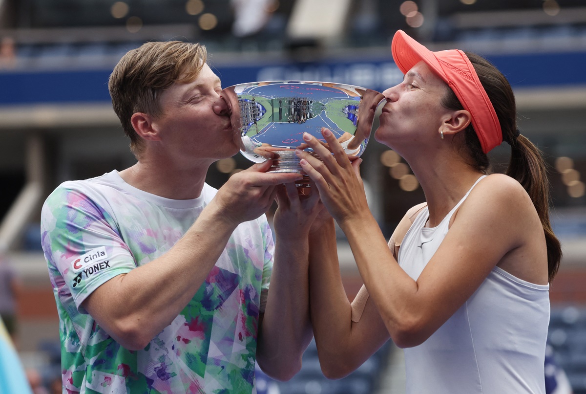 US Open Danilina, Heliovaara win mixed doubles title Rediff Sports