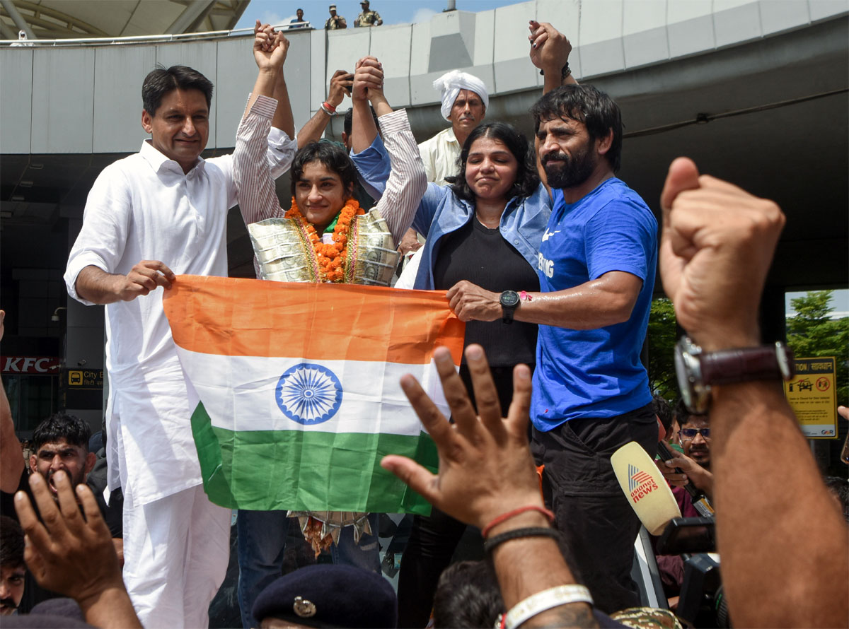 Is Vinesh Phogat Eyeing Politics?