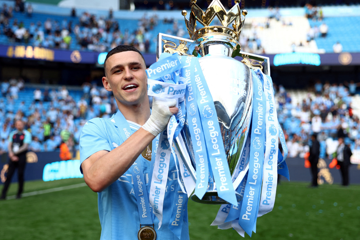 Manchester City's Phil Foden beat competition from teammates Rodri and Erling Haaland to win the award