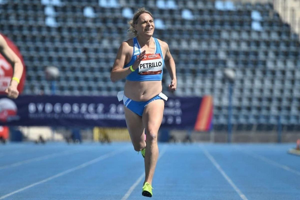 Diagnosed with Stargardt's syndrome at the age of 14, Valentina Petrillo had won bronze at the World Para Athletics Championships in the 200m as well as the 400m events last year. 