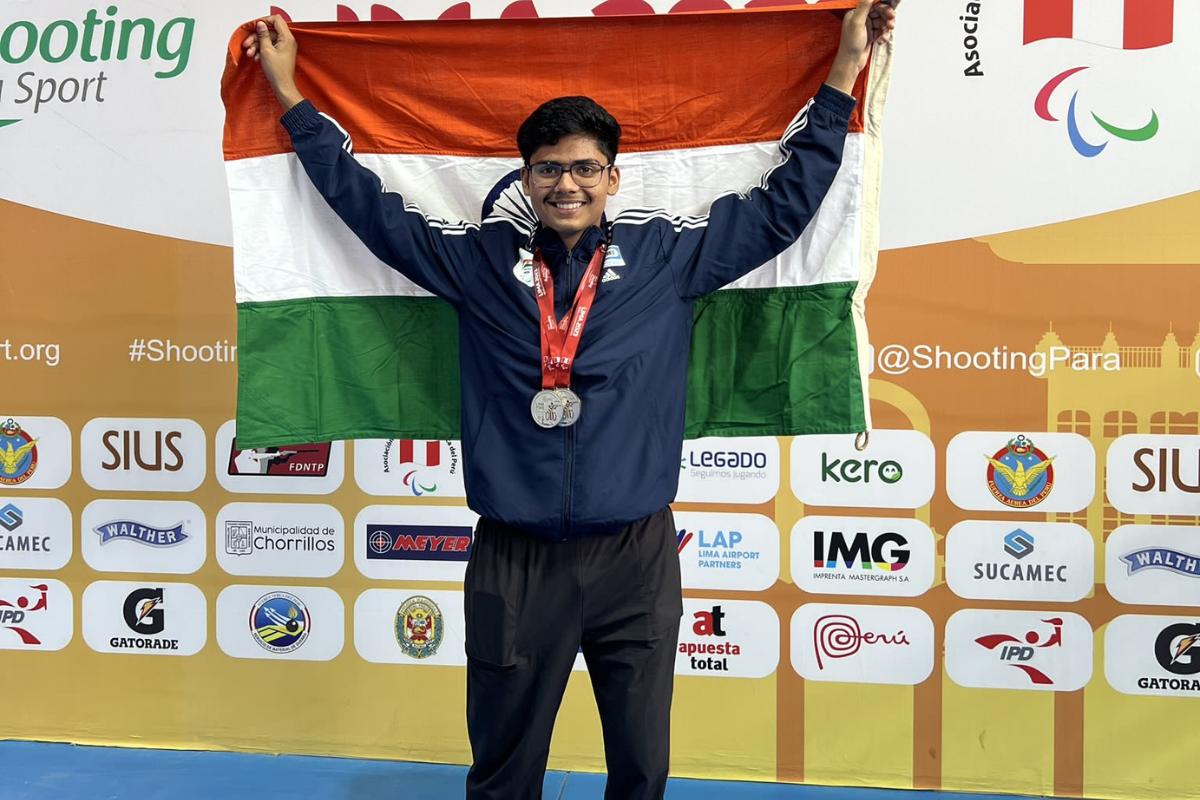 Rudransh Khandelwal is world No.1 in 50m pistol (SH1) and is aiming for gold at the Paris Paralympics