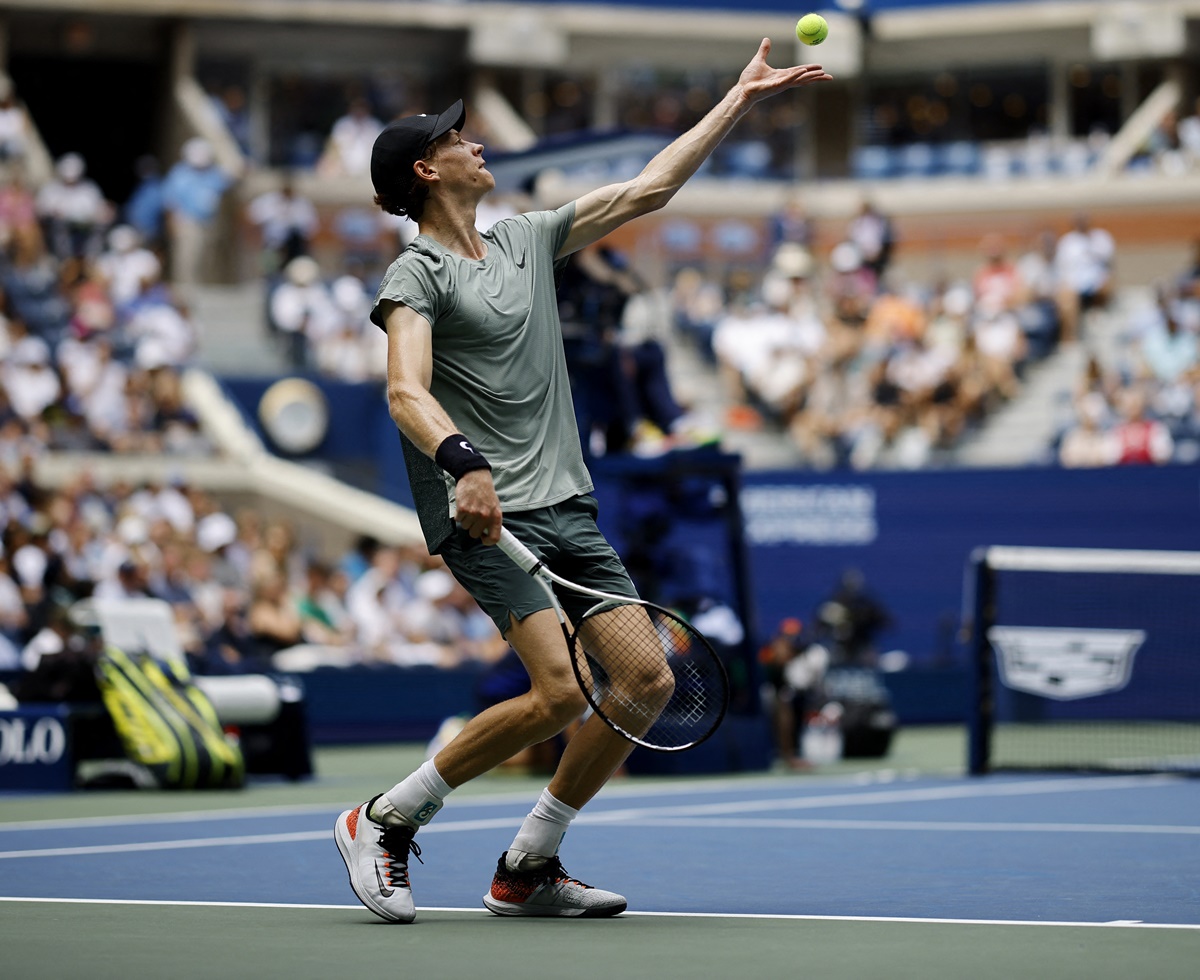 Jannik Sinner at the US Open