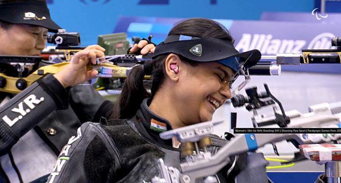 Avani Lekhara, India's Para shooter in Paris 