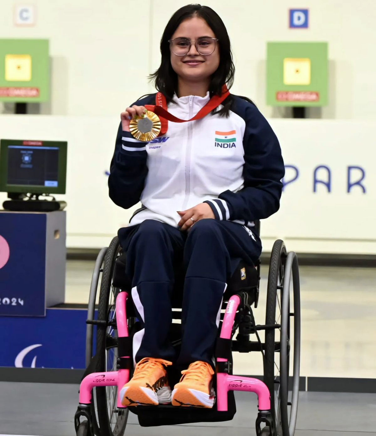 Avani Lekhara became the first Indian to claim successive Paralympic gold medals