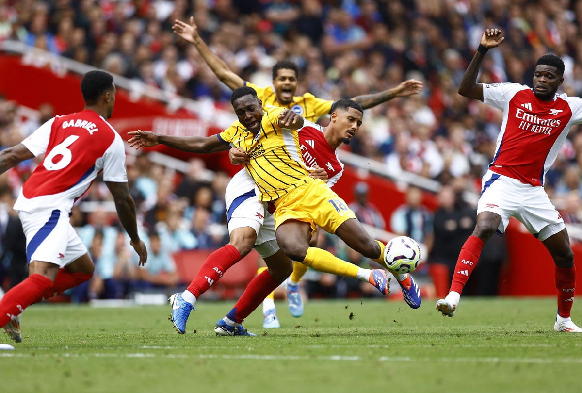 EPL, Arsenal draw with Brighton