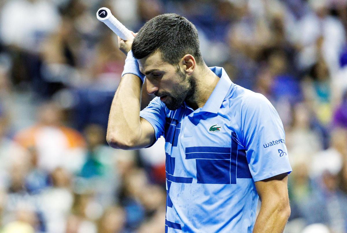 Novak Djokovic suffered his earliest US Open exit since 2006