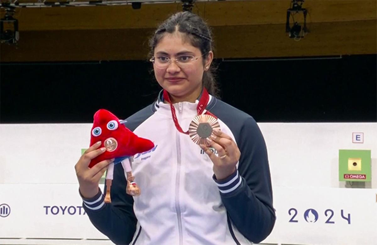 Para shooter Rubina Francis Paralympics 2024