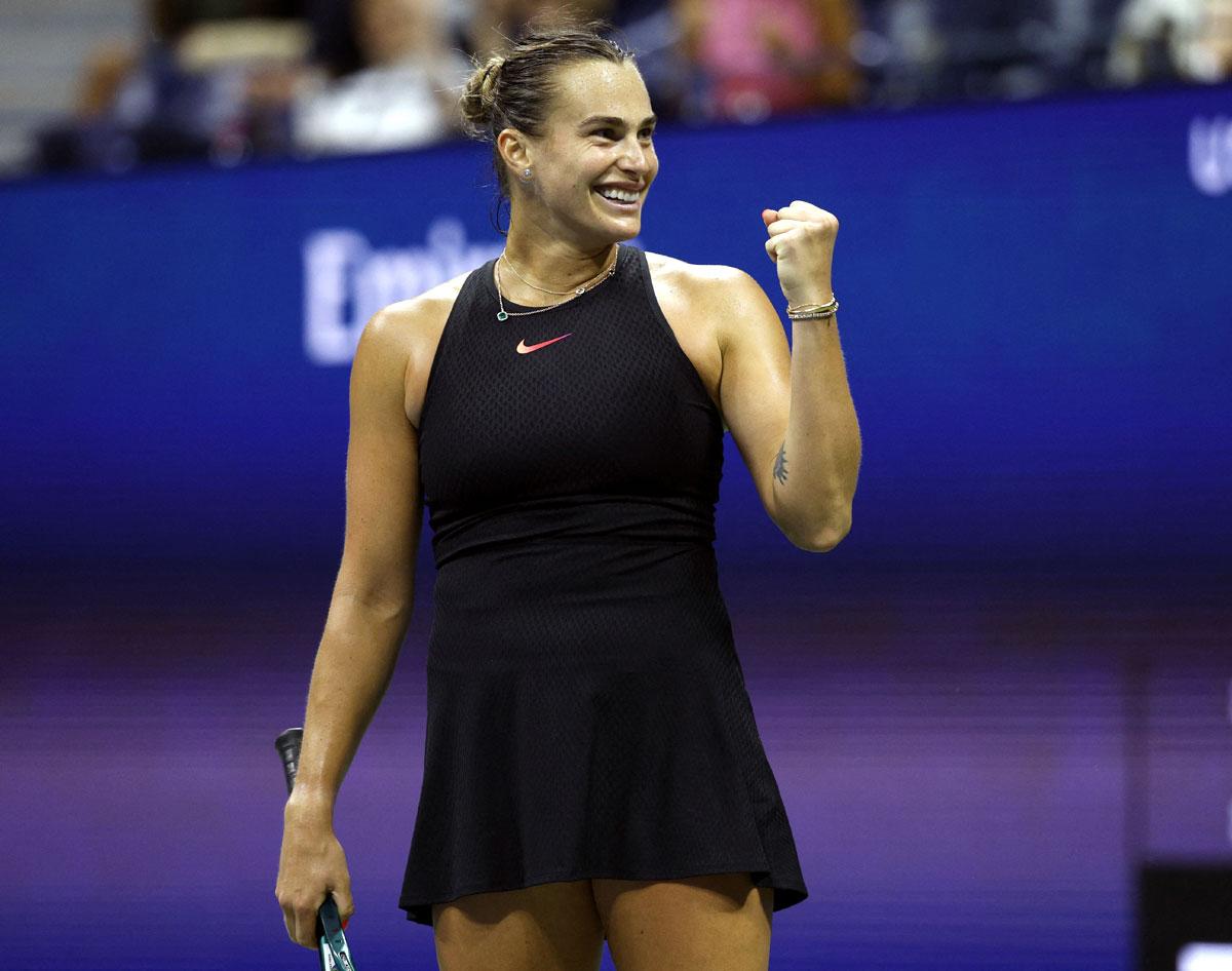 Aryna Sabalenka overcame a shaky display to beat 29th seed Ekaterina Alexandrova