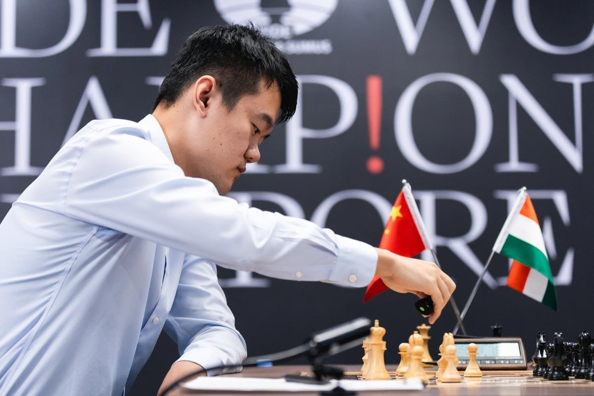 Ding Liren makes a move