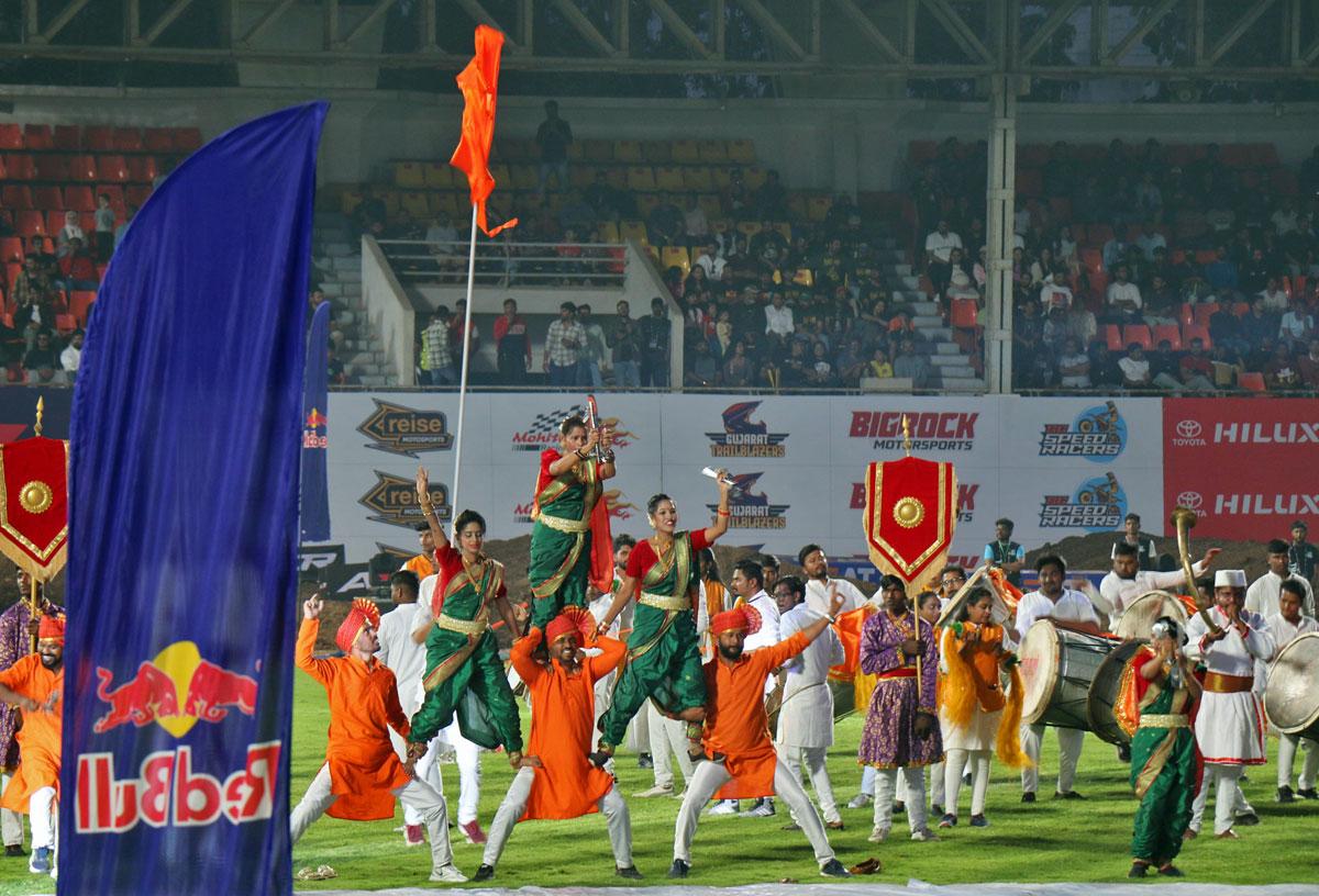 Dhol Tasha at the Balewadi Stadium