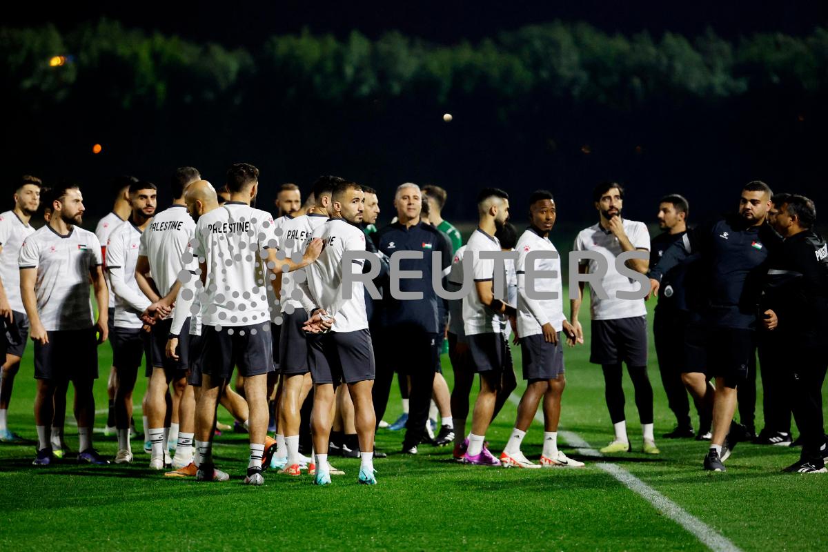 Palestine, arrived at the AFC Asian Cup in Doha with a 26-member squad, play Asian powerhouse Iran on Sunday followed by the United Arab Emirates and Hong Kong, hoping to advance to the knockout stage