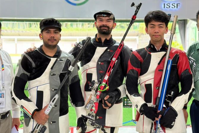 Shooters at Asian Olympic qualifiers