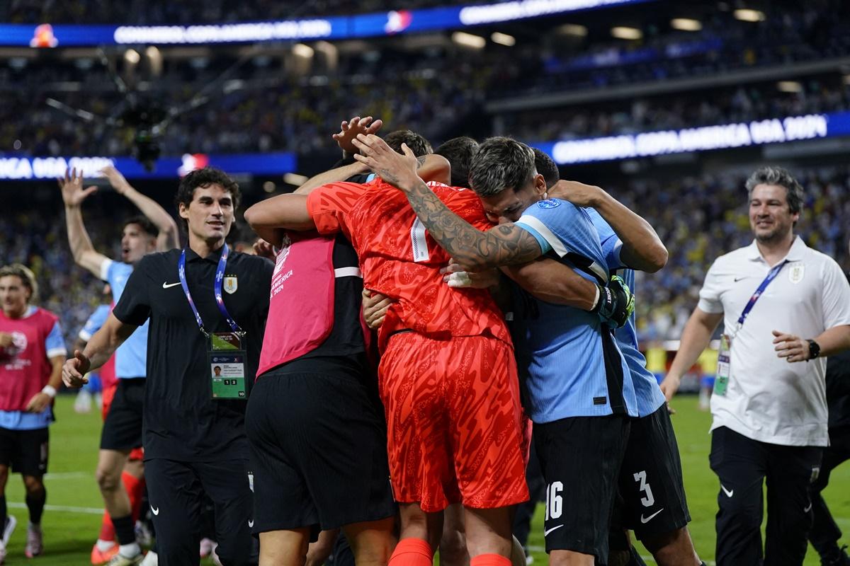 Copa America Pix Uruguay Stun Brazil On Penalties Meet Colombia In Semis Rediff Sports