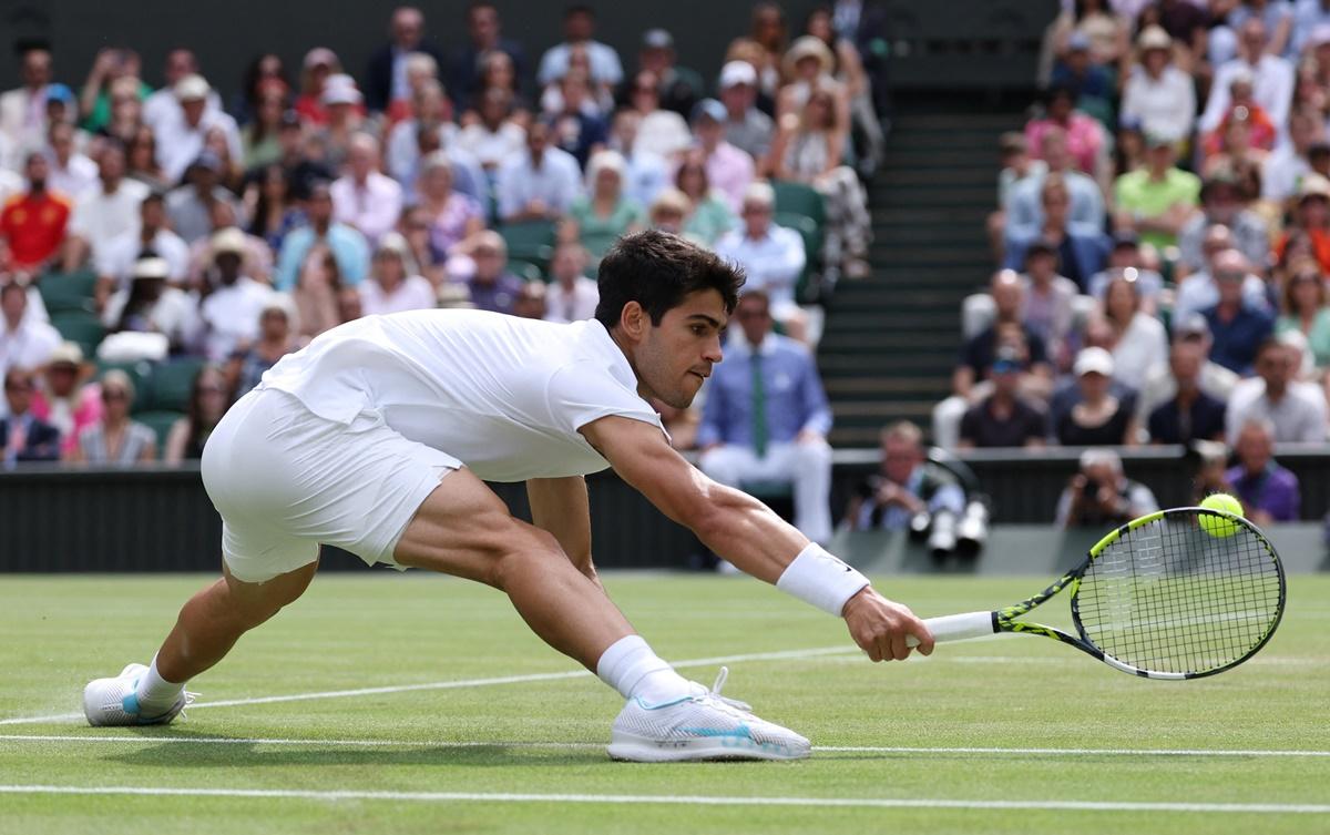 Carlos Alcaraz showcased his full repertoire of shots to which Novak Djokovic had no answer.