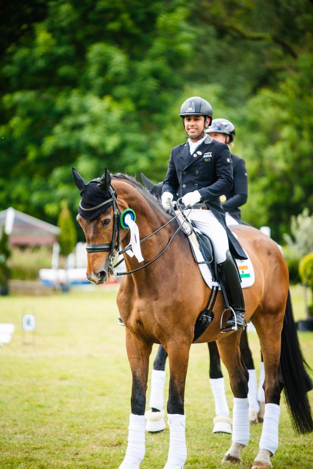 Anush Agarwalla is an Indian equestrian