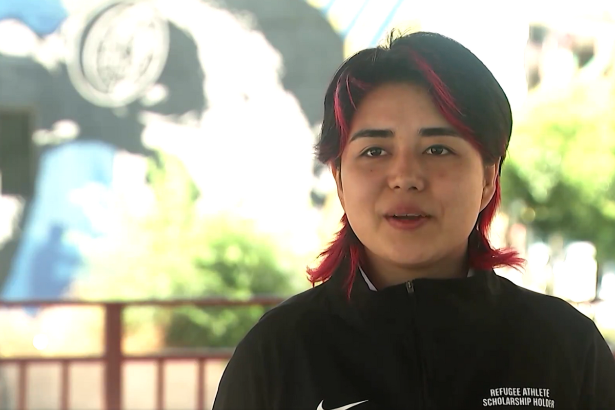 Afghan break dancer Manizha Talash will be representing the break dancing team at the Paris Olympics