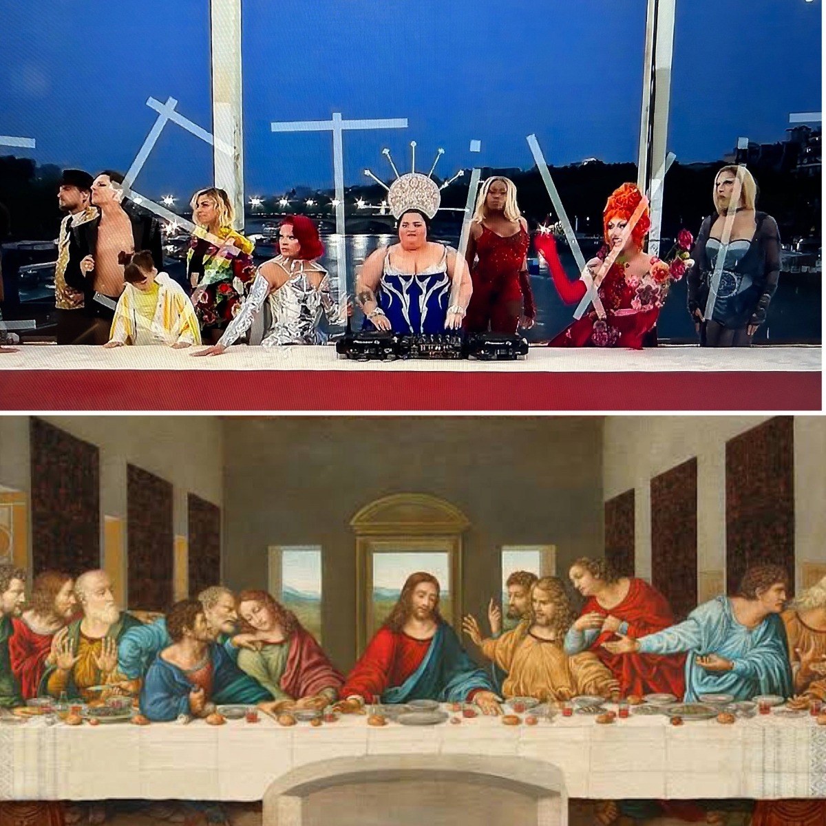 A tableau at the Paris Olympic Games opening ceremony that parodied Leonardo da Vinci's famous The Last Supper painting was panned by Christians world over.