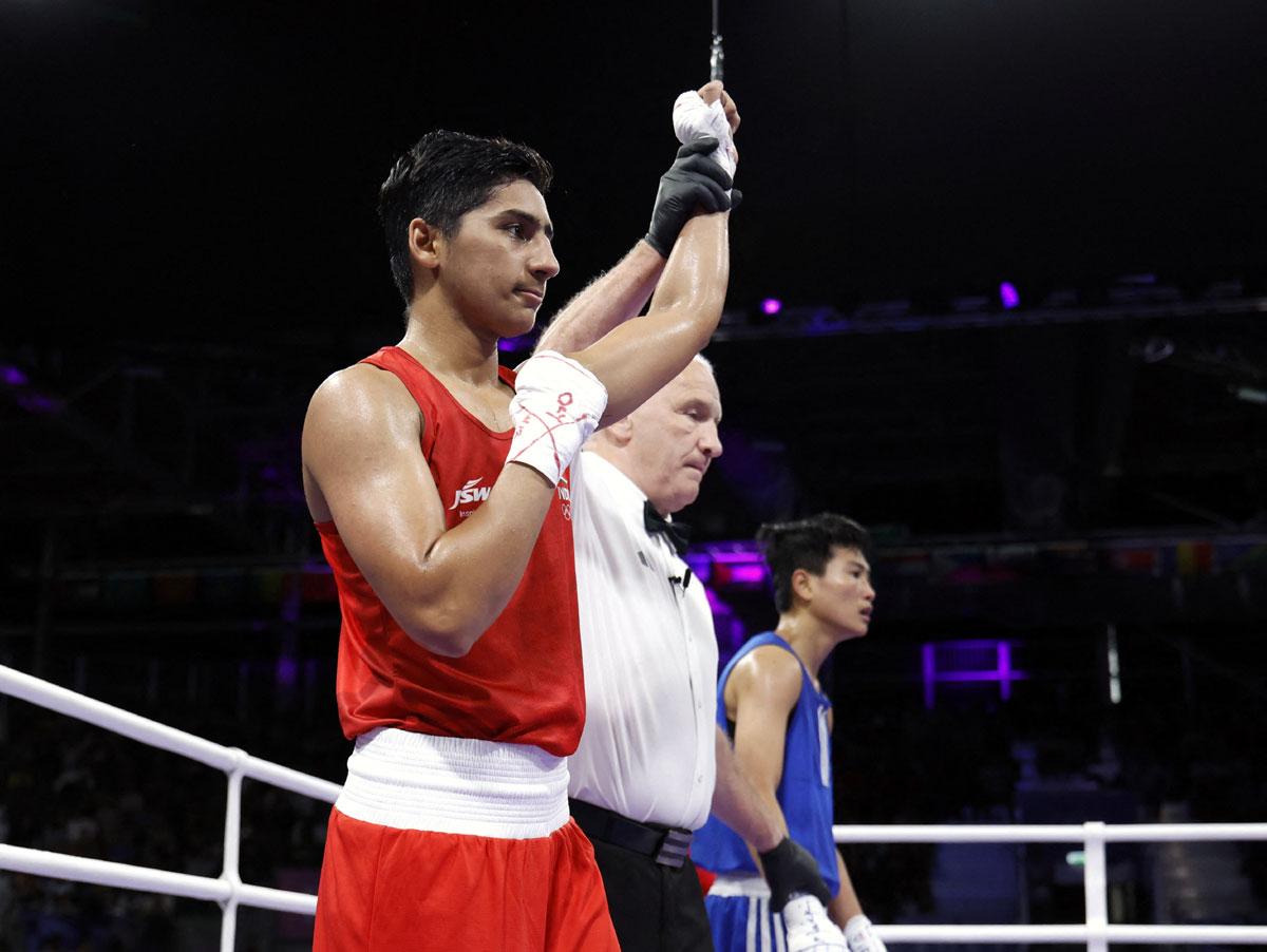 Preeti Pawar wins by a unanimous decision 