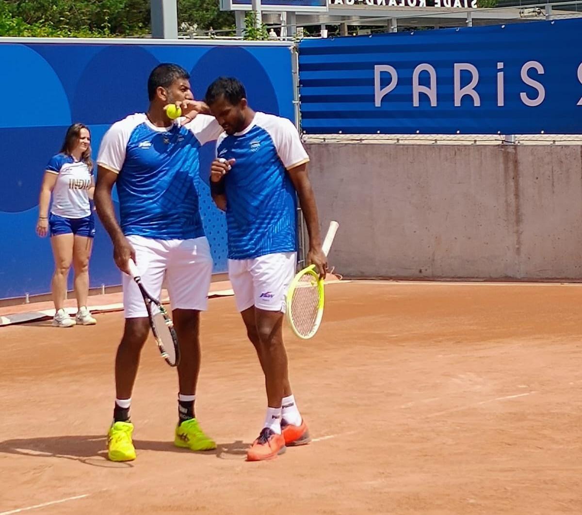 Rohan Bopanna and N Sriram 