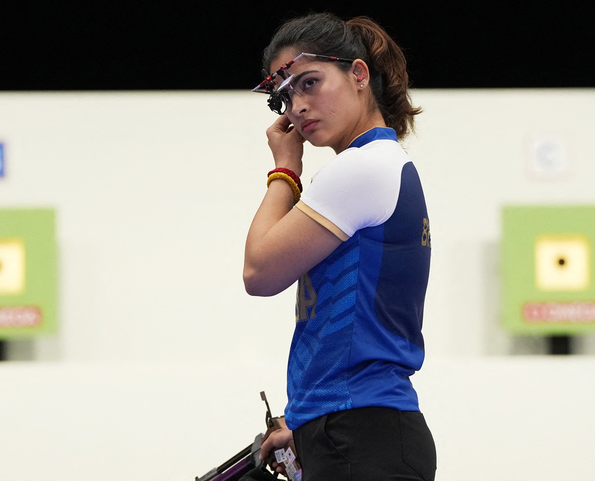 Manu Bhaker double Olympic medallist