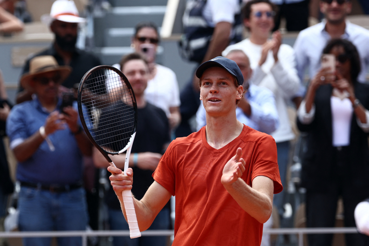 Jannik Sinner arrived at Roland Garros needing to reach the final to assure himself of the top spot next week but got confirmation when organisers announced that Djokovic had pulled out with a knee injury sustained in his fourth-round win on Monday