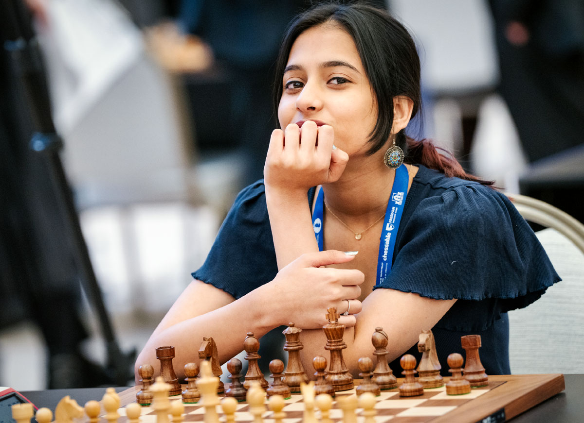 World Jr Girls' chess Divya Deshmukh has slender lead Rediff Sports