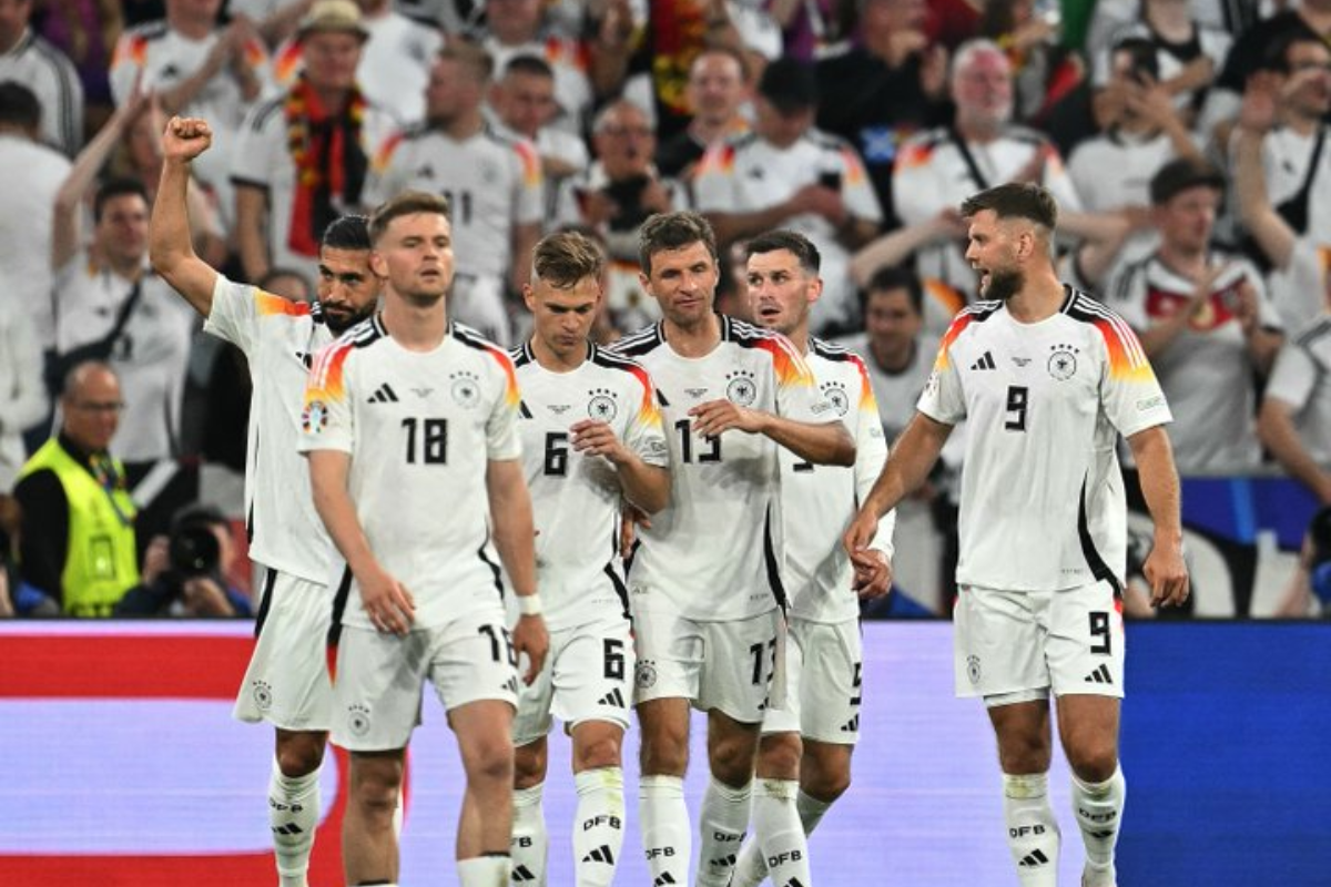 The Germans, hunting a record fourth European title and first major trophy after a barren decade, scored through Florian Wirtz, Jamal Musiala and a Kai Havertz penalty before Niclas Fuellkrug and Emre Can added two more late in the second half in their opening match against Scotland, in Munich, on Friday