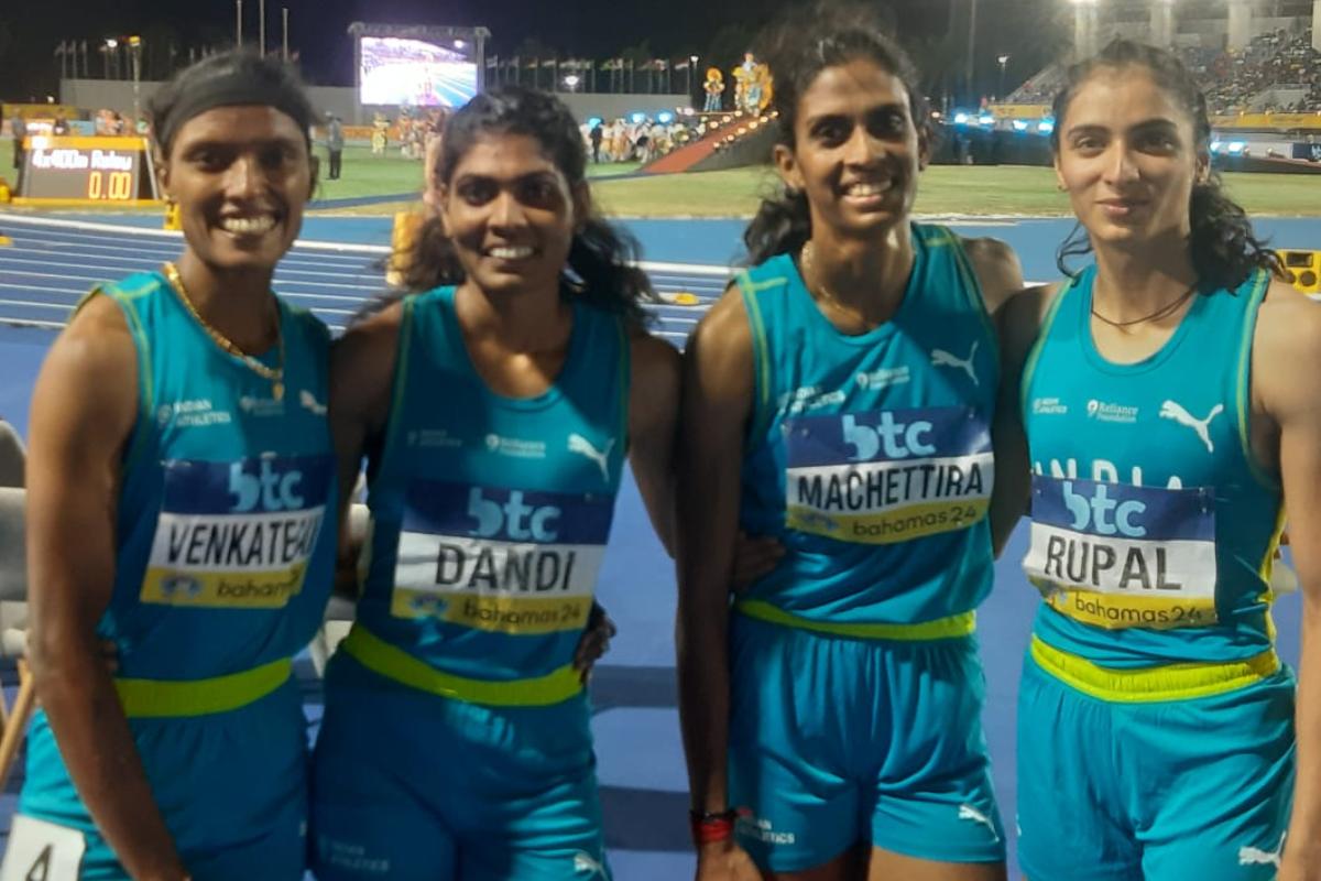 India's 4x400 Women's Relay Team