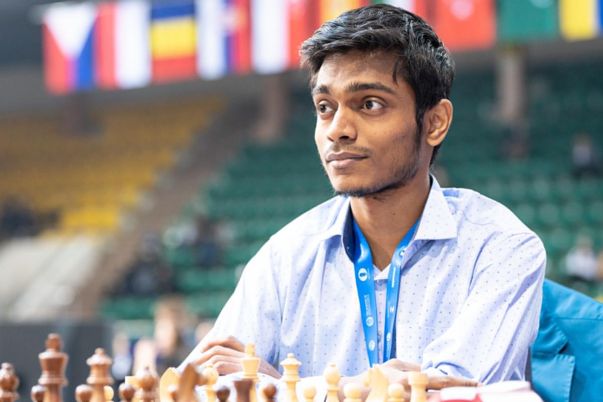 Aravindh maintains lead in Sharjah Masters Chess Rediff Sports