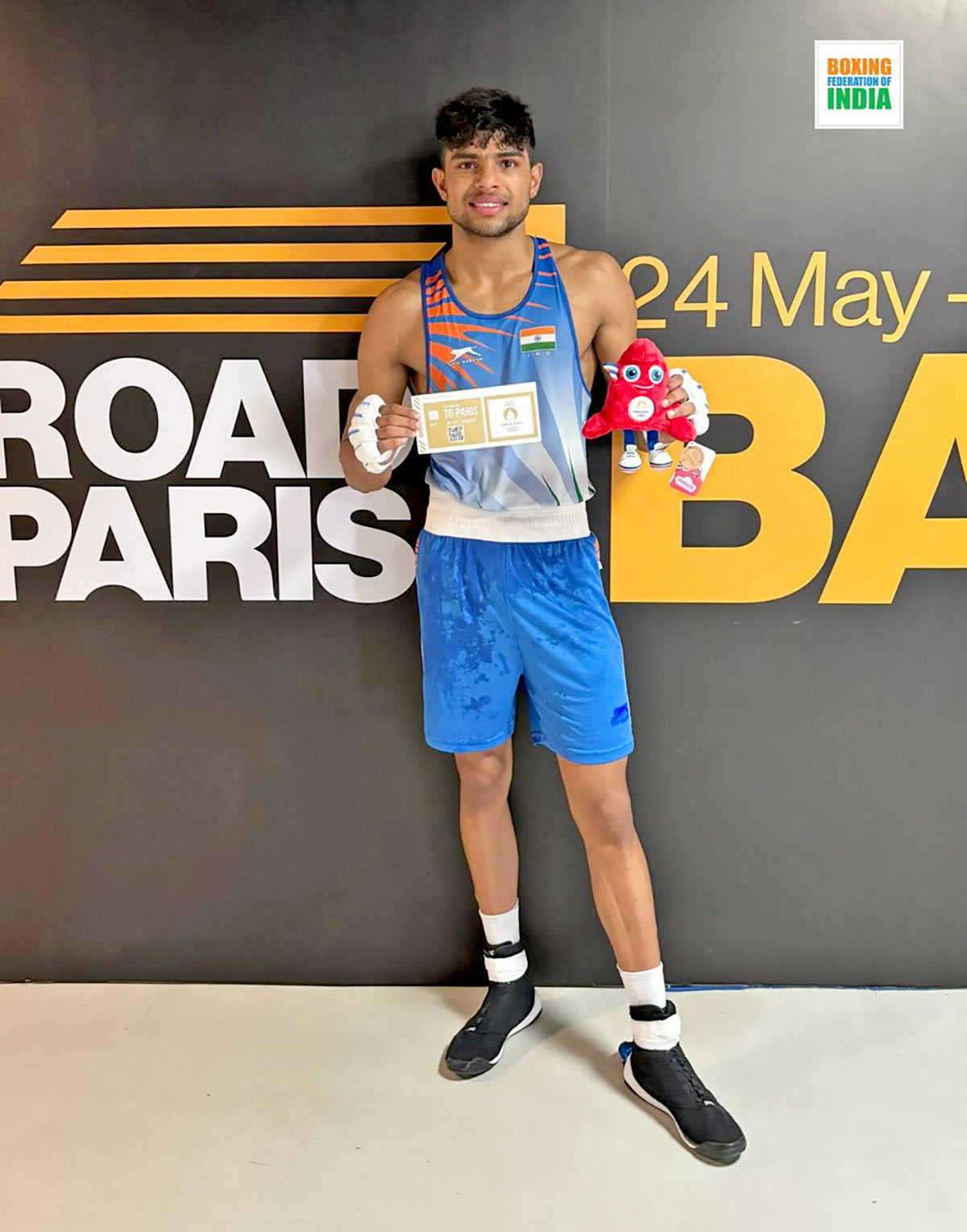 Nishant Dev is the first Indian male boxer to book a berth for the Paris Games