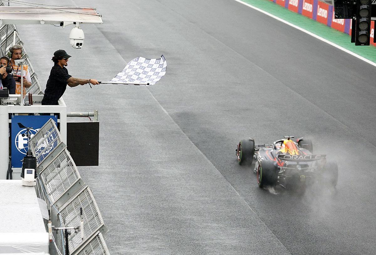 Red Bull's Max Verstappen wins the Sao Paulo Grand Prix