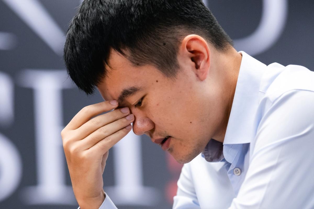 Defending champion Ding Liren