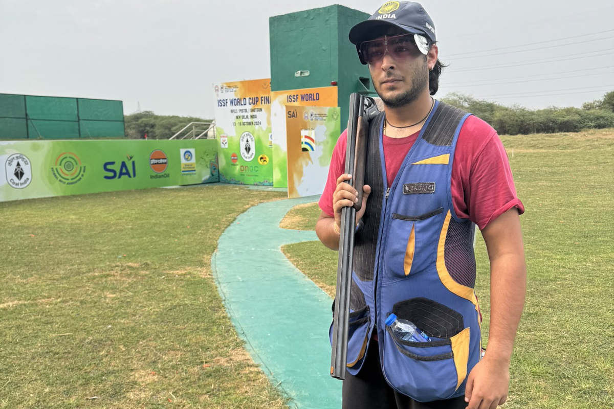 Vivaan Kapoor shot 44 in the final to finish second in the men's trap event