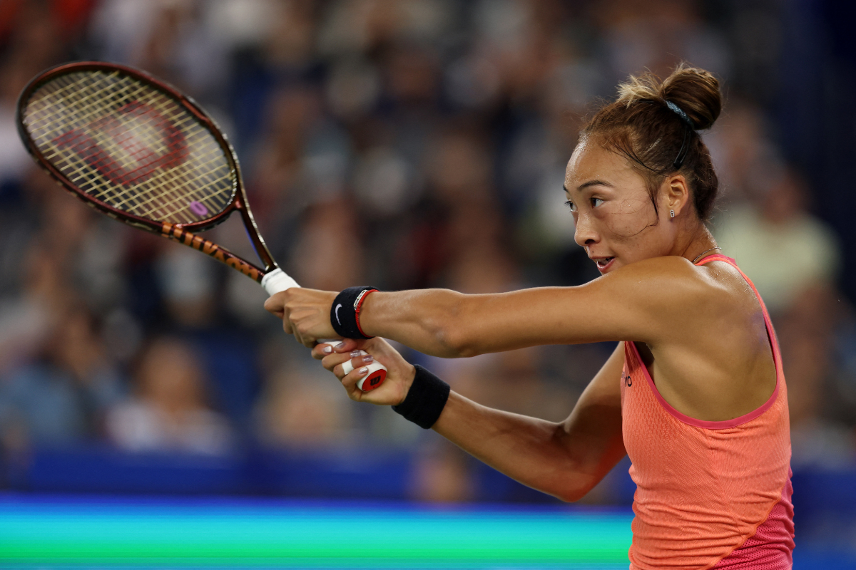 The 22-year-old Zheng Qinwen adds the Tokyo title to her wins in Palermo and the Paris Olympics this year.