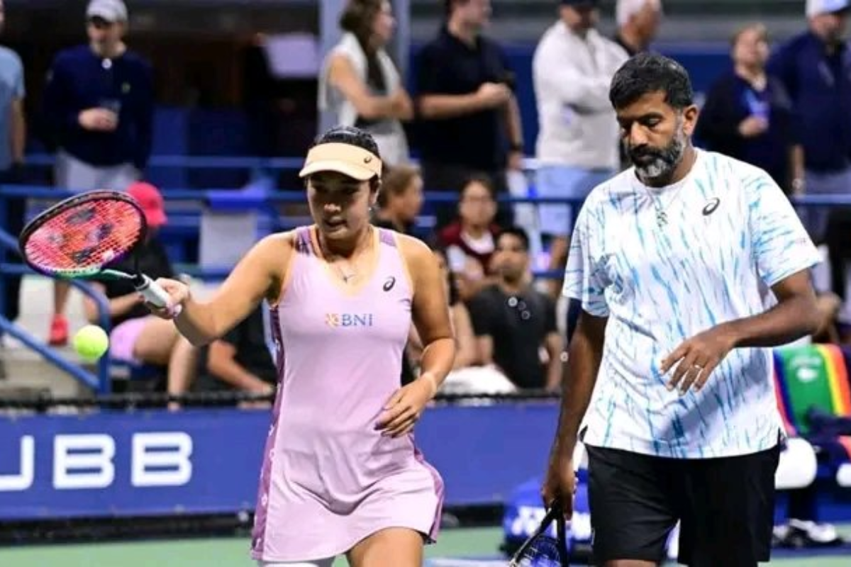 Rohan Bopanna and Aldila Sutjiad had to go into their reserves to bring out their best to down Australia's John Pears and Katerina Siniakova of the Czech Republic in their second round match on Sunday